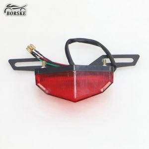 Rear Fender Mount Tail Brake Lamp Turn Signals License Plate Light for off-Road Dirt Bike