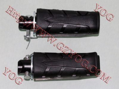 Yog Motorcycle Spare Parts Motorcycle Rear Footrest for Italika125, Jh70, Ybr125