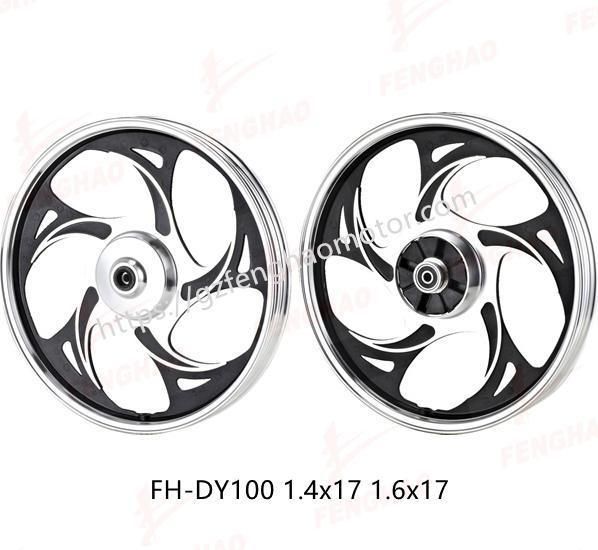 Good Quality Motorcycle Spare Parts Aluminum Rim for Honda Dy100/Wave110