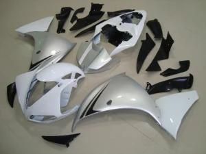 Motorcycle Body Parts Fairing for R1 2009-2011 White Silver