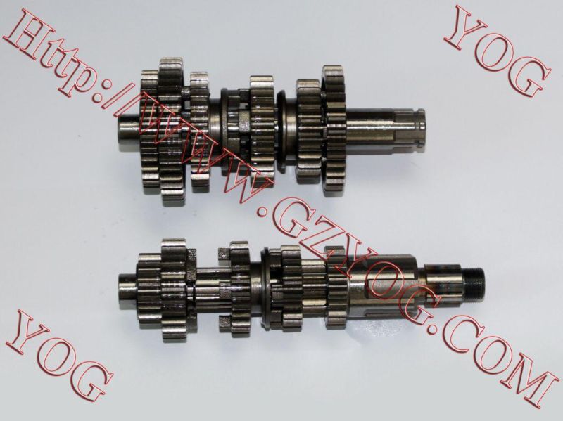 Yog Motorcycle Spare Parts Transmission Gears Complete for Bajajboxer, Cg200, Tvs Star