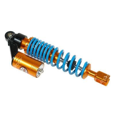 Yamamoto Motorcycle Spare Parts Rear Spring-Air Shock Absorber with Gas Tank for YAMAHA 100 (K120) Sport Blue Spring