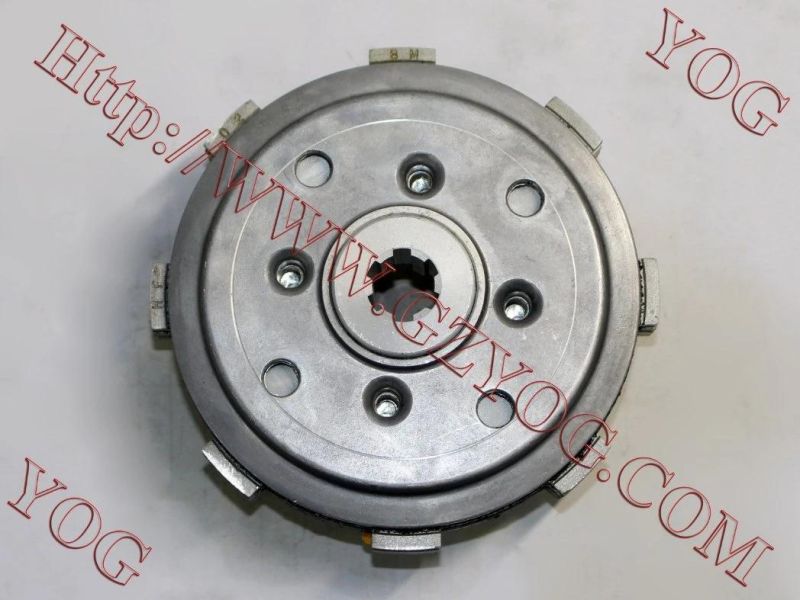 Yog Motorcycle Parts Clutch Disc Center Complete for Tvs Star Tvs Star Hlx125 Ybr125
