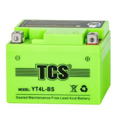 High Quality Battery for 12V TCS Sealed Maintenance Motorcycle Battery