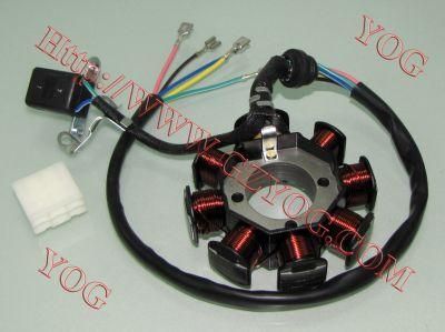 Yog Motorcycle Spare Parts-Stator Comp. Coils for Cg125 CB1 Ace125 Bajaj Bm150 Tvs Hlx125 Gy6 125 Humk Hunk150