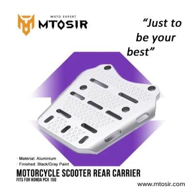 Mtosir Motorcycle Spare Parts Aluminium Rear Carrier Pcx150 High Quality Professional Rear Carrier for Honda