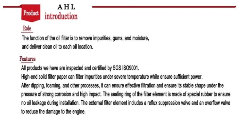 Lube Mineral Motorcycle Oil Filter for Sea Doo Gtx Limited
