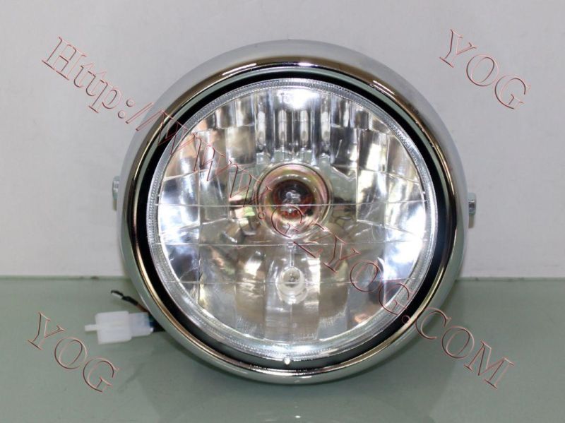 Yog Motorcycle Spare Parts Motorcycle Headlight Assy Zj125 Zh125 Cgl125