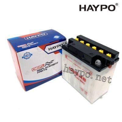 Motorcycle Parts Water Battery for 12n9-4b