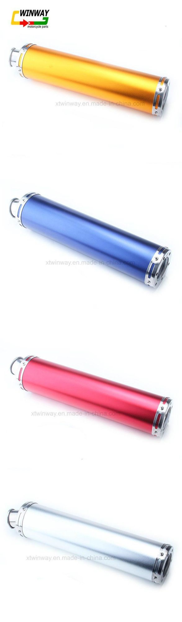 Motorcycle Parts Colorful Exhaust Pipe Muffler for 125