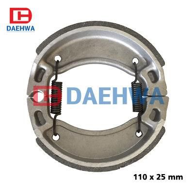 Motorcycle Spare Part Accessories Brake Shoe for Akt, YAMAHA, Dafra