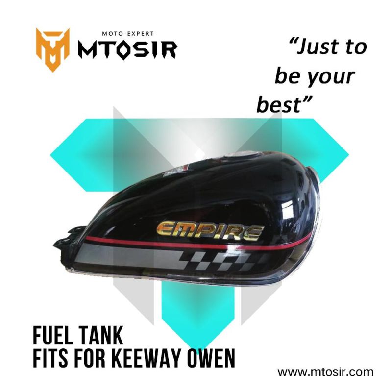 Mtosir Fuel Tank for Keeway Rkv Horse Kye-900bns High Quality Gas Fuel Tank Oil Tank Container Motorcycle Spare Parts Chassis Frame Parts