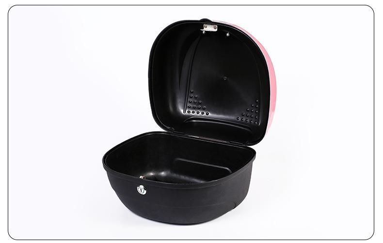 805 Factory Motorcycle Case PP Top Box Motorcycle Tail Box with Backrest