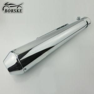 Motorcycle Silencer Exhaust Pipe Tail Pipe for Harley Honda Kawasaki Suzuki