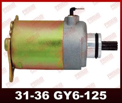 Gy6-50/125 Motorcycle Spare Parts Starting Motor