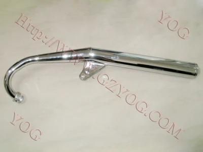 Motorcycle Spare Parts Exhaust Pipe Muffler Assy for Ax100 Cg125 Gn125 Cy6-125 Hj125 Wy125 Bajaj Boxer Bm150 Wave110 Wave125