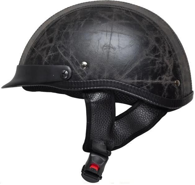 German Style Motorcycle Half-Face Helmet Harley Helmet Good Sale, DOT/Ce Approved