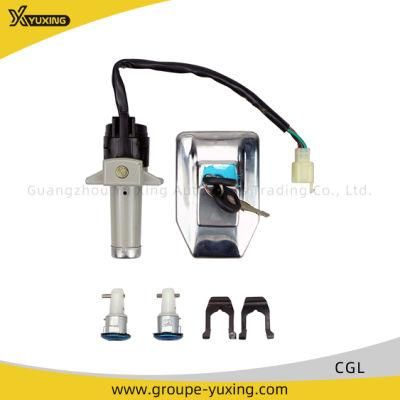 Motorcycle/Motorbike Spare Parts Zinc-Alloy Lock Set for Honda