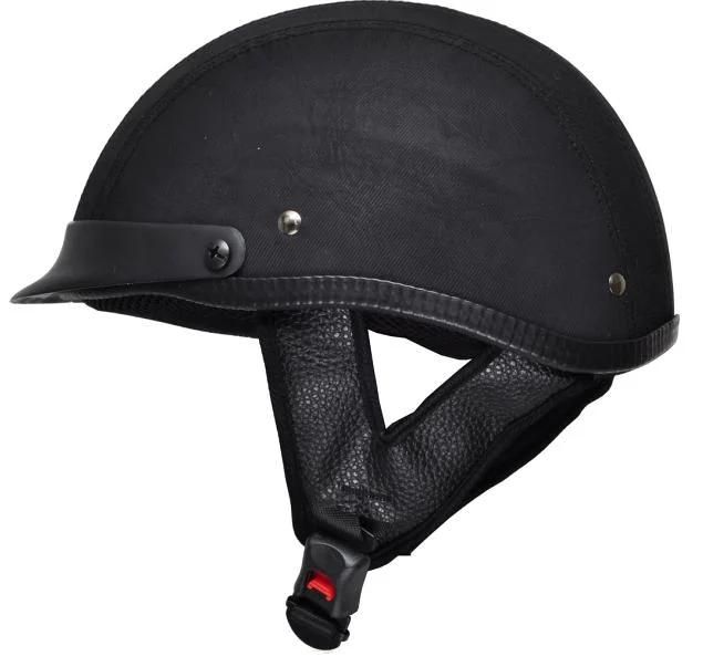 German Style Motorcycle Half-Face Helmet Harley Helmet Good Sale, DOT/Ce Approved