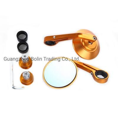 CNC Round Aluminium Bar End Mirrors