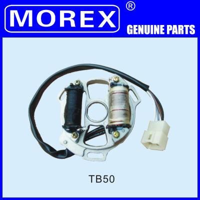 Motorcycle Spare Parts Accessories Morex Genuine Coil Stator &amp; Rotor Magneto Tb-50 Original Suzuki YAMAHA Bajaj Vespa