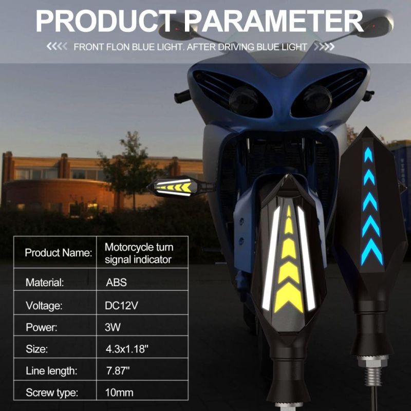 2022 New Arrivals Passion PRO Running Turn Signal Indicator LED Tail Brake Light for Motorcycle Accessories