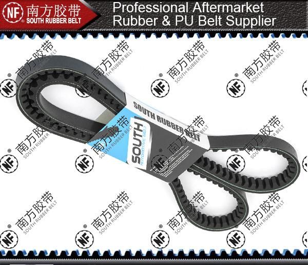 Motorcycle Scooter Rubber Raw Edged Cogged Banded Transmission Synchronous Tooth Drive Ribbed Automotive Parts Tangential Timing Poly Power V Belt