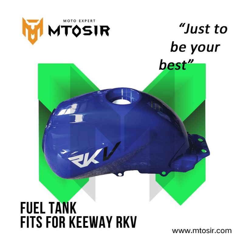 Mtosir Fuel Tank for Keeway Rkv Horse Kye-900bns High Quality Gas Fuel Tank Oil Tank Container Motorcycle Spare Parts Chassis Frame Parts