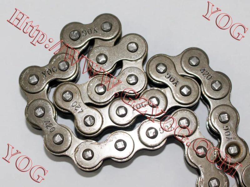 Motorcycle Parts of 520h-136L Driven Chain in Golden Color