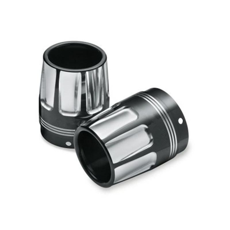 Motorcycle Parts Aluminum 6061 T6 CNC Cap for Muffler