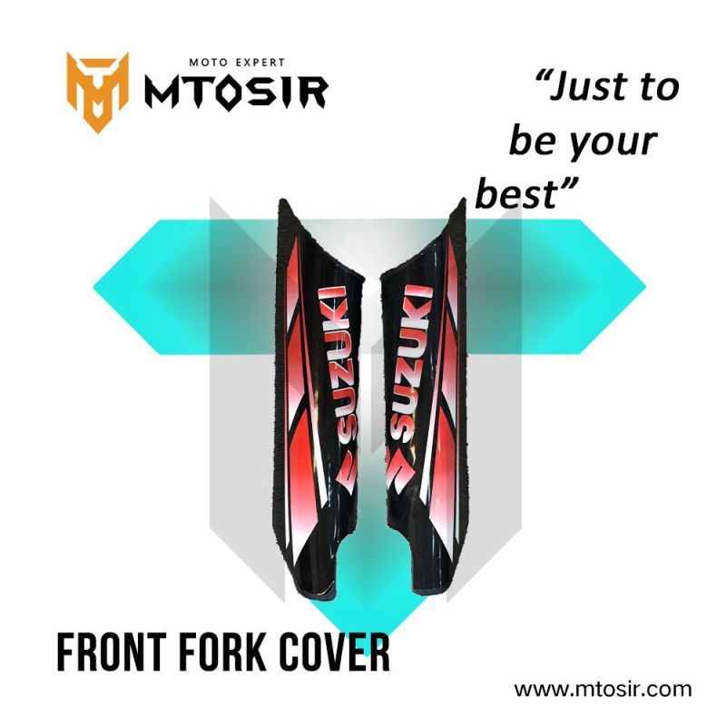 Mtosir High Quality Motorcycle Front Fork Cover Fit for Universal Scooter Motorcycle Accessories Dust Cover Protector Honda YAMAHA Monster Suzuki Design