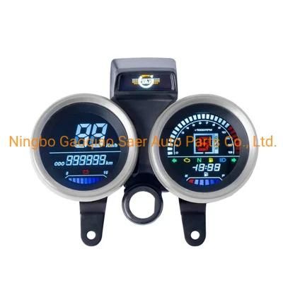 2022 New Modified Gn125 Gn150 LCD Display Motorcycle Instrument Assembly Suitable for Suzuki