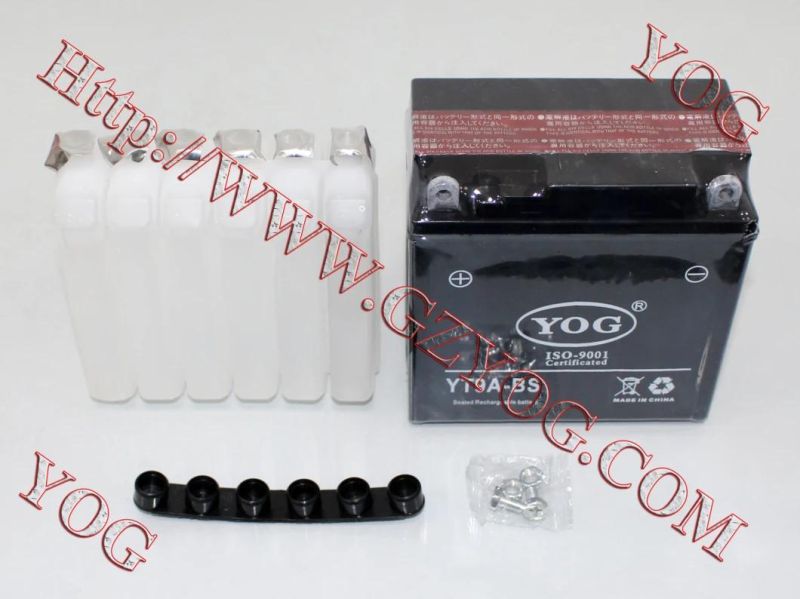 Yog Motorcycle Spare Parts Battery Fro Yt9ABS Ytx5lbs Ytx6.5BS
