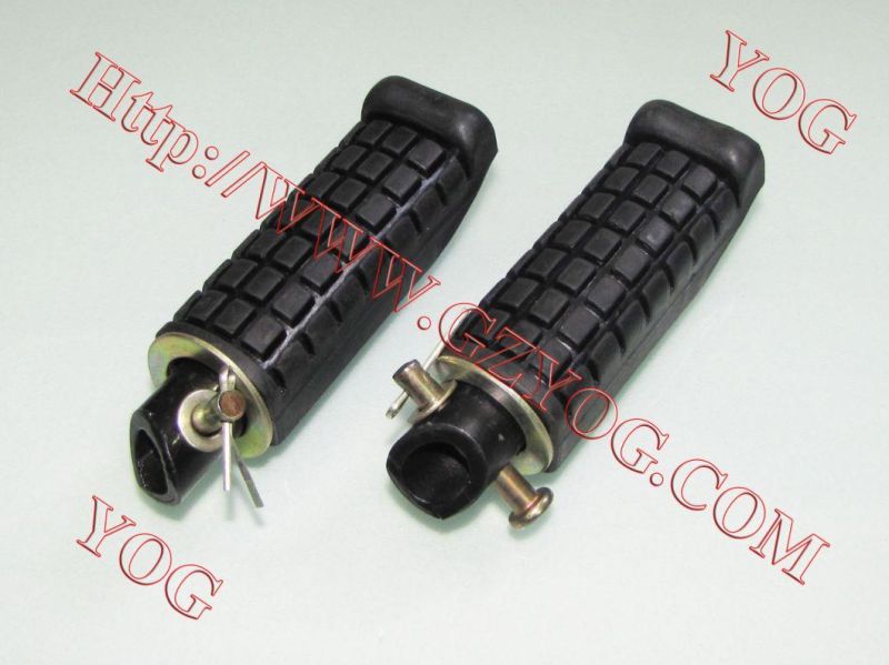 Yog Motorcycle Spare Parts Motorcycle Rear Footrest for Italika125, Jh70, Ybr125