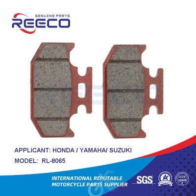 Reeco OE Quality Motorcycle Brake Pad Rl-8065r for Honda YAMAHA Suzuki Bajaj Tvs