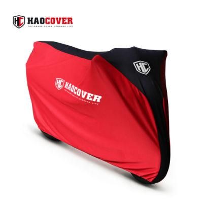 Universal Size Stretch Motorcycle Cover Dustproof Cover for Indoor Use