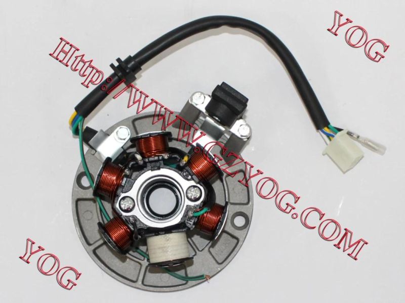 Yog Motorcycle Parts Motorcycle Magneto Coil/Stator Comp for Italika Ds125 (STATOR COMP. W/PLATE)