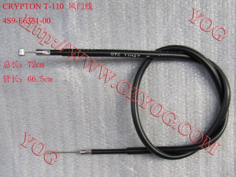 Yog Motorcycle Spare Parts Choke Cable for Arsen150 Dt200sport2017 FT180