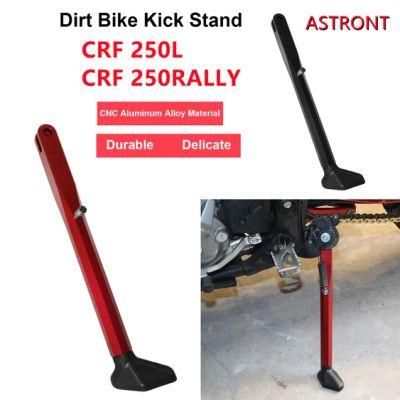 Dirt Bike Motorcycle Modified Parts Side CNC Aluminum Alloy Kick Stand for Crf250 L/300L / Rally