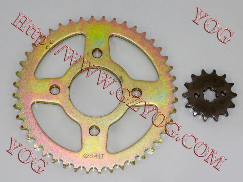 Motorcycle Sprocket Set Pinion Cgl125 Wy125 Cg125