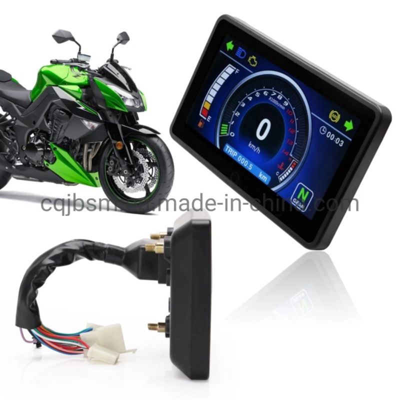 Cqjb New Style Waterproof Motorcycle Digital Speedometer