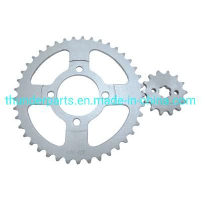 Transmission Parts of Chain Sprocket Set for Motorcycle Jh70