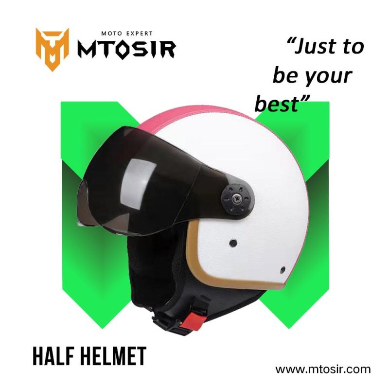 Mtosir Motorcycle Helmet Motorcycle Accessories Four Seasons Universal Half Face Electric Bicycle Motorcycle Helmet