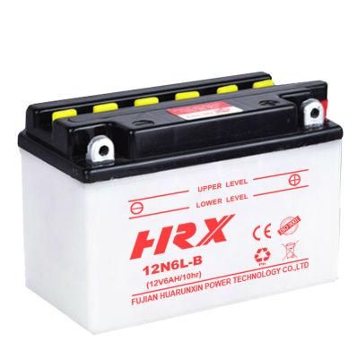 Rechargeable 12V6.5ah Dry Charged Motorcycle Battery