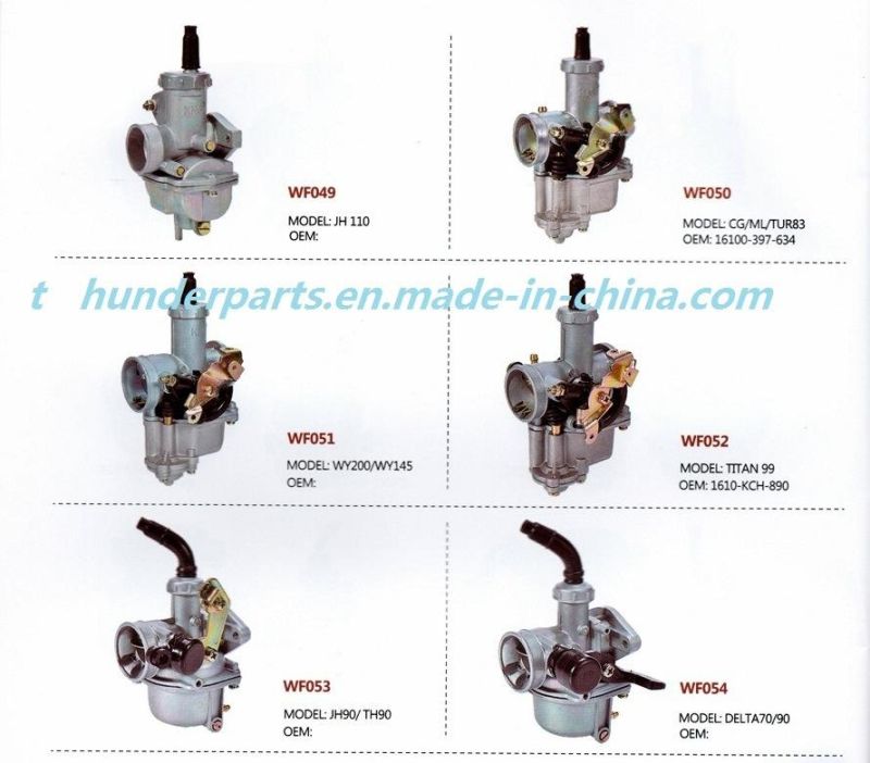 Motorcycle Carburetor/Carburadores Ax4, En125, An125, GS125, Yes125