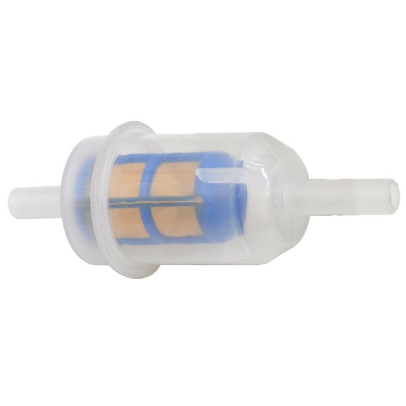 8mm White Plastic Motorcycle Gas Fuel Filter for Element Scooter