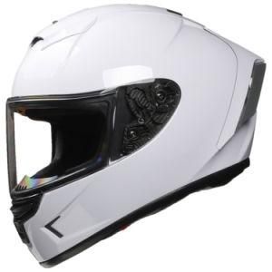 Quick Removable Leather Liner Full Face Motorcycle Helmet ABS DOT