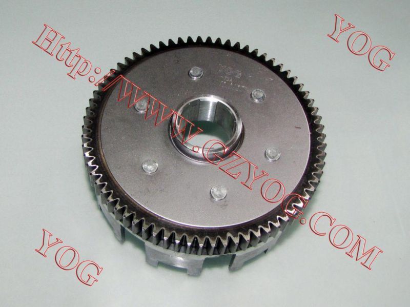 Yog Motorcycle Spare Parts Outer Clutch Housing for Ax100 Bajaj Bm150 Bajaj Boxer