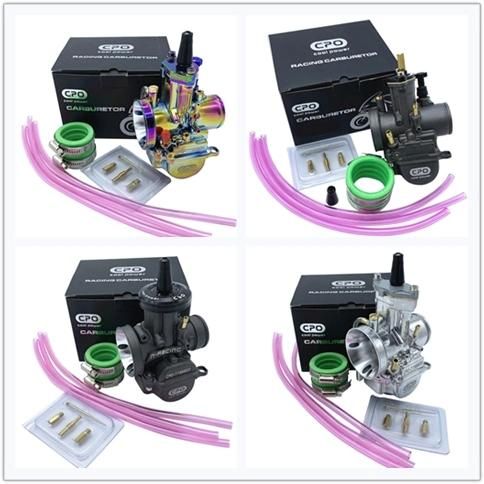 [Original] Cpo Pwk Carburetor Color Series Pwk28 30 32 34 Racing Carburetor with Power Jet