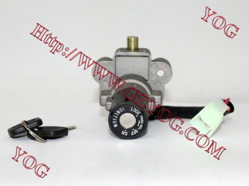 Yog Motorcycle Parts Switch Encendido Ignition Chapa Contacto Switch Italika FT125/150